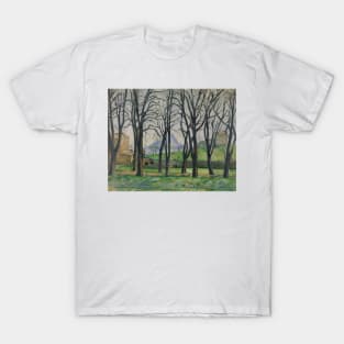 Chestnut Trees at Jas de Bouffan by Paul Cezanne T-Shirt